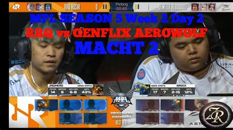 Rrq Vs Genflix Aerowolf Mpl Season Week Day Macht Mobile