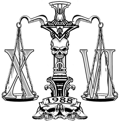 Justice Scale Tattoo - ClipArt Best