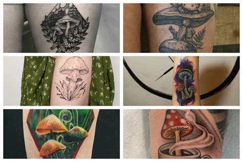 Tatuajes de Hongos - TATUAJES CON SIGNIFICADO