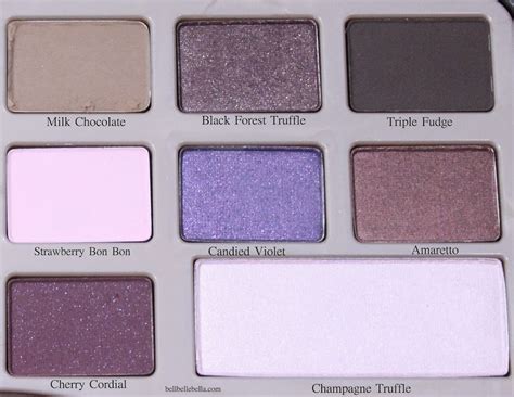 Too Faced Chocolate Bar Eye Shadow Collection Review and Swatches ...