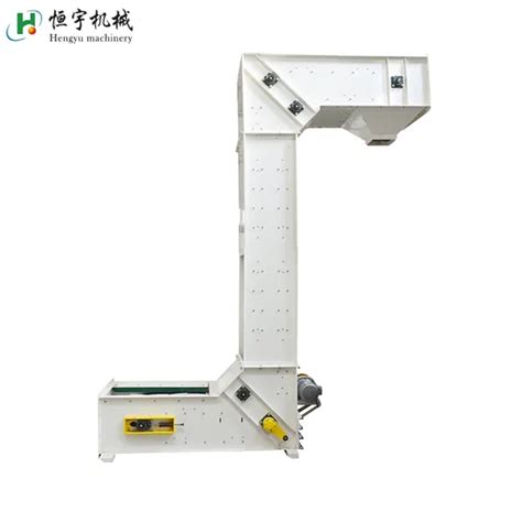 Stainless Steel Z Type Bucket Elevator Glace Fruit Vertical Conveyor