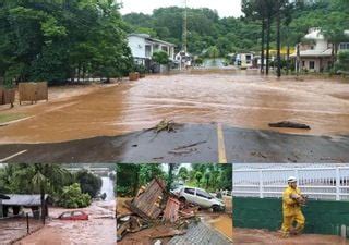 Chuva Acima Da M Dia Climatol Gica Destelhamentos E Alagamentos No Sul