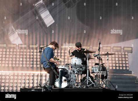 Ben Thatcher And Mike Kerr Of Royal Blood Performing At TRNSMT At The