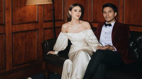 Glamour Elegan Intip Potret Prewedding Terbaru Aaliyah Massaid Dan