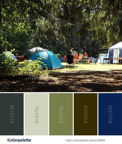 4 Camping Color Palette Ideas In 2024 Icolorpalette