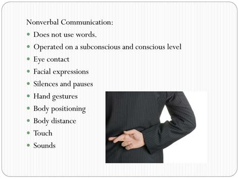 Ppt Nonverbal Communication Powerpoint Presentation Free Download Id 2807003