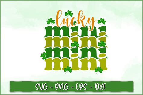 Lucky Mini Retro Svg So Fontsy