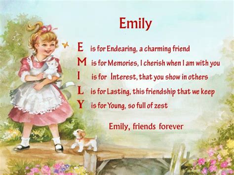 🔥 [50+] Emily Name Wallpapers | WallpaperSafari