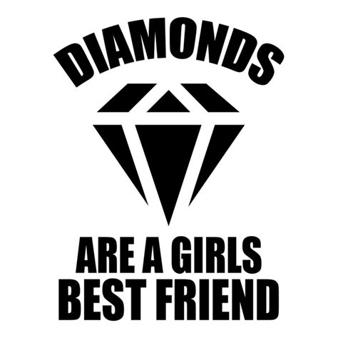 Diamonds Are A Girls Best Friend Womens V Neck T Shirt By Tshiart