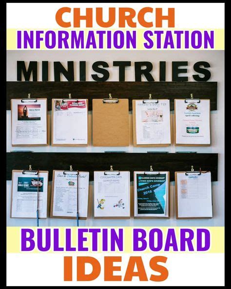 Church Information Bulletin Board Ideas New For February 2023