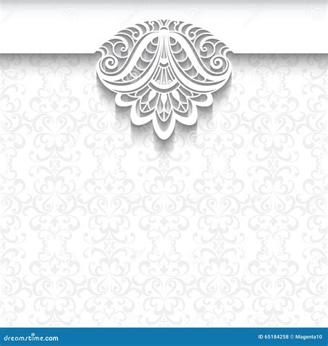 White Background For Invitation