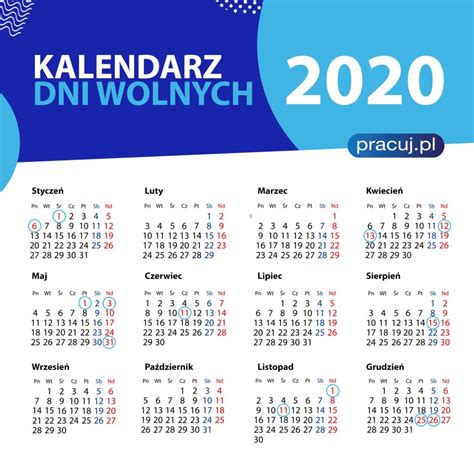 Kalendarz Dni Wolnych Od Pracy W 2020 Roku Porn Sex Picture