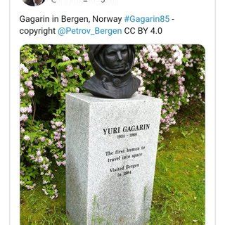 Verdensmann Fem monumenter for Yurij Gagarin reist på uvanlige steder