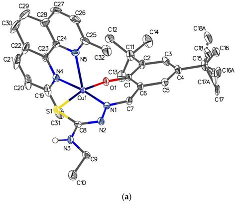 Molecules Free Full Text Ternary Phenolate Based Thiosemicarbazone