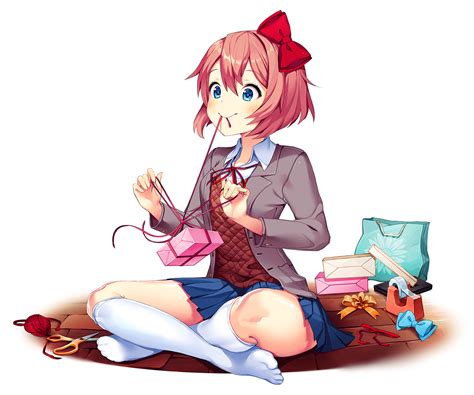 Sayori Doki Doki Literature Club Drawn By Satchely Danbooru