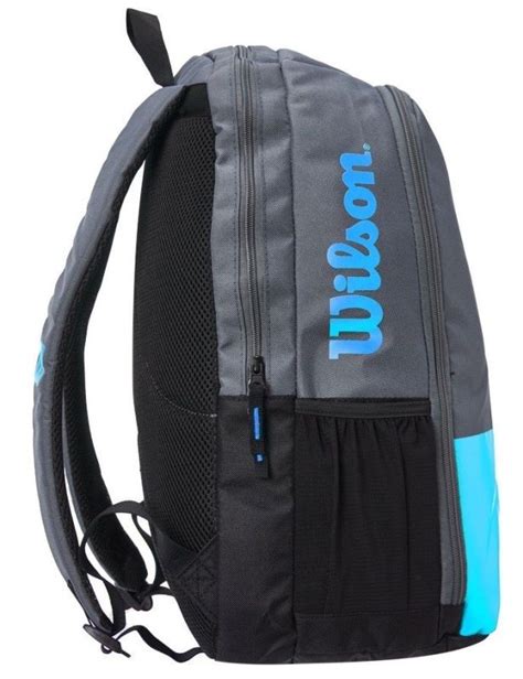 теннисный рюкзак Wilson Team Backpack blue/grey. TennisMaster ...