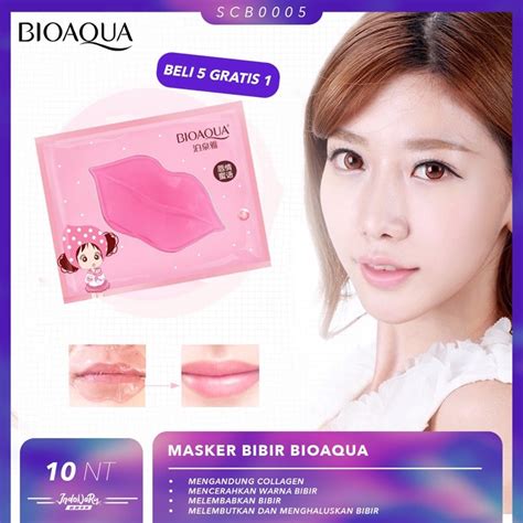 Bioaqua Masker Bibir Lip Mask Collagen 蝦皮購物