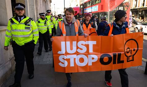 Just Stop Oil Protests In London Cost Met Police £20m Uk News Uk