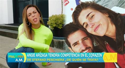 Angie Arizaga tendría competencia en el corazón de Stefano Peschiera