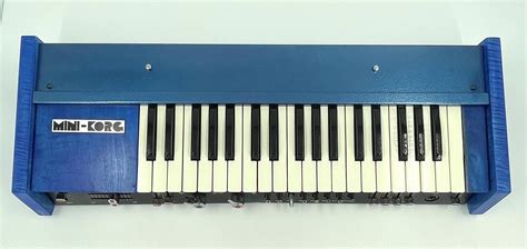 Univox Mini Korg K1 Synth Custom Refinished In Blue In Excellent Condition