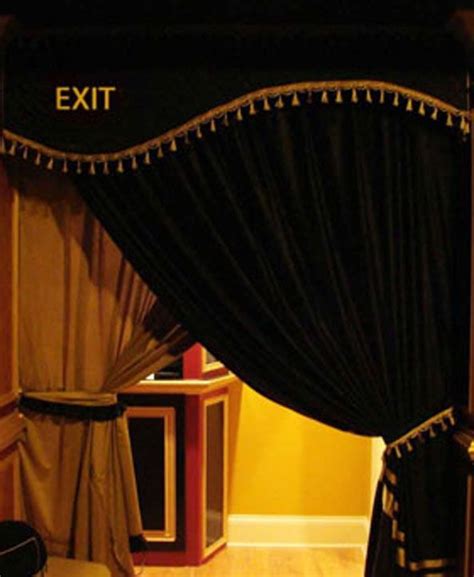 Decorative Velvet Curtains Stage Curtains Home Theater Curtain Home