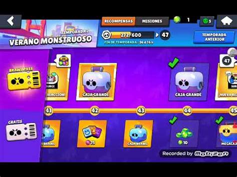 Abriendo Cajas De El Brawl Pass Termina Decente YouTube