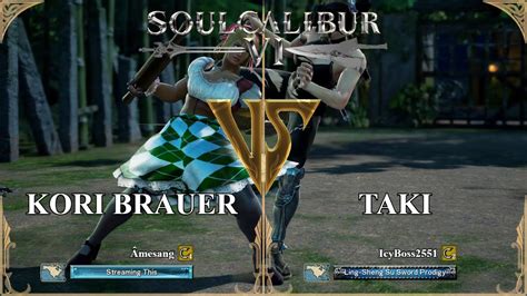 Soulcalibur Vi Amesang Kori Brauer Vs Icyboss Taki Xbox