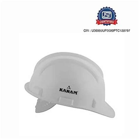 ABS White Karam Safety Helmet Size Medium At Rs 201 Piece In