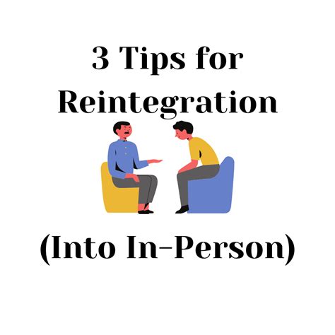 3 Tips For Reintegration Into In Person — Ubu Skills