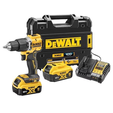 Trapano Avvitatore Con Percussione Dewalt V Xr Dcd Yp T Qw