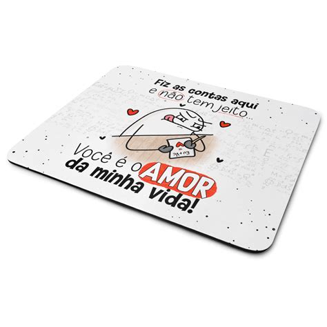 Mouse Pad Flork Namorados Você É O Amor KaBuM