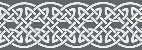 8 Ce8 Celtic Border Stencil Library