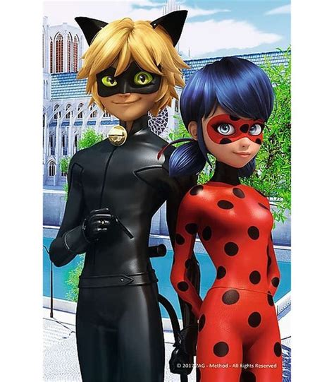 Miraculus Biedronka I Czarny Kot Ladybug Miraclous Ladybug