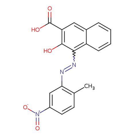 Naphthalenecarboxylic Acid Hydroxy Methyl Nitrophenyl Azo