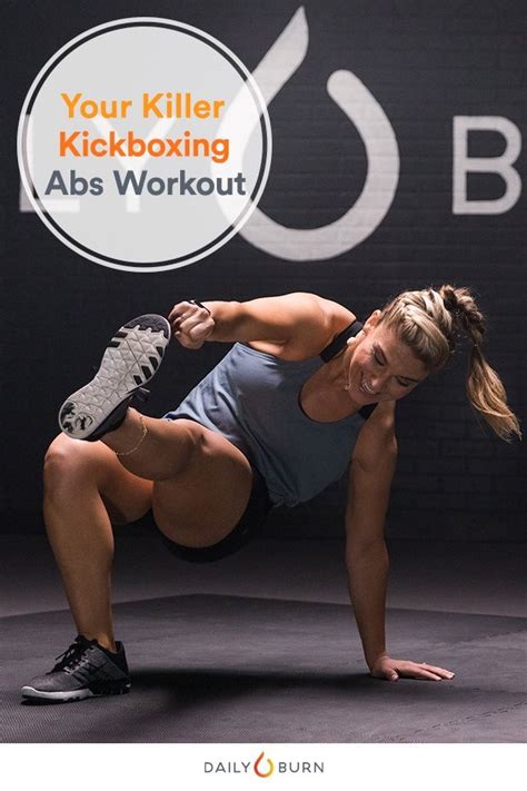 Your 10 Minute Kickboxing Abs Workout For A Stronger Core Abs Workout