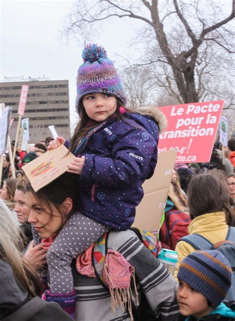 Marche Pour Le Climat Mars Montr Al L A Villalba