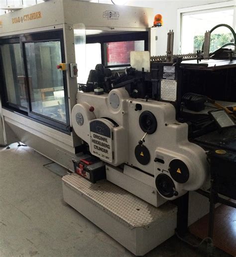 Heidelberg Hot Gilding Printing Machine Orsay Makina Printing And
