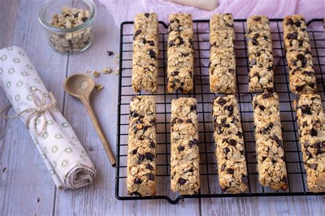 Barres De C R Ales Healthy Amandes Miel Et P Pites De Chocolat Les