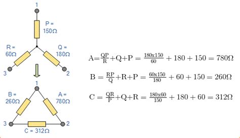 Transformasi Star Delta Dan Transformasi Delta Star Belajar Elektronika