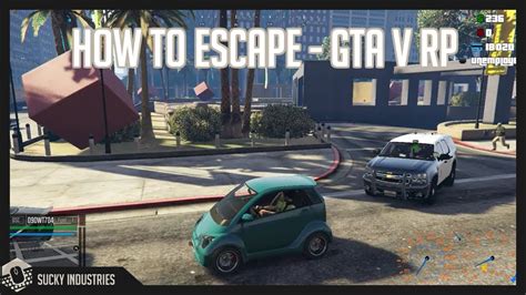 How To Escape The Police GTA 5 Roleplay YouTube