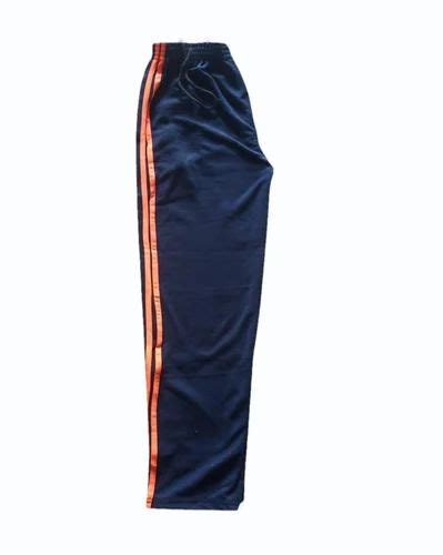 Male Blue Base Men 4 Way Lycra Sports Track Pant Striped At Rs 180