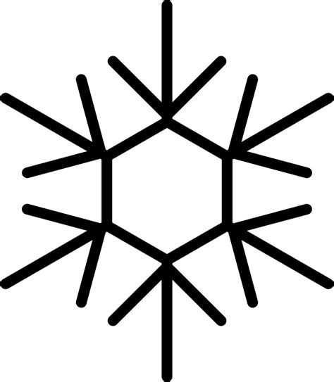 Snowflake Svg Png Icon Free Download 39375 Onlinewebfontscom