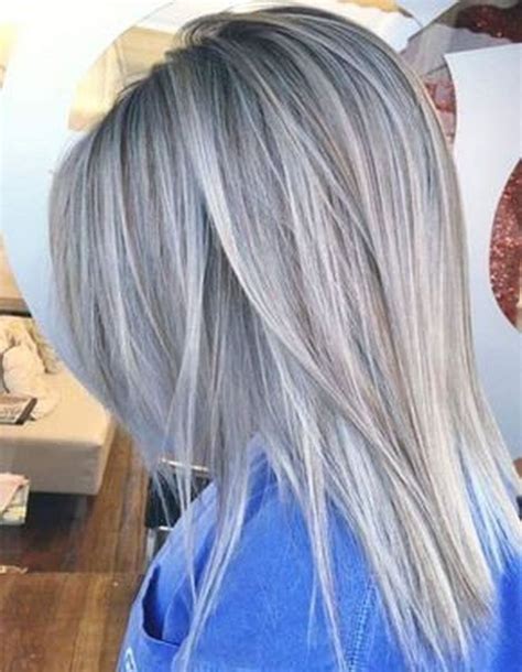 Cool Grey Hair Ideas For 2019 That Look Futuristic 35 Grey Hair Color