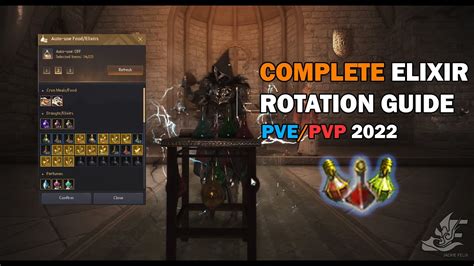 Bdo Complete Guide To Elixir Rotations Pve Pvp Youtube