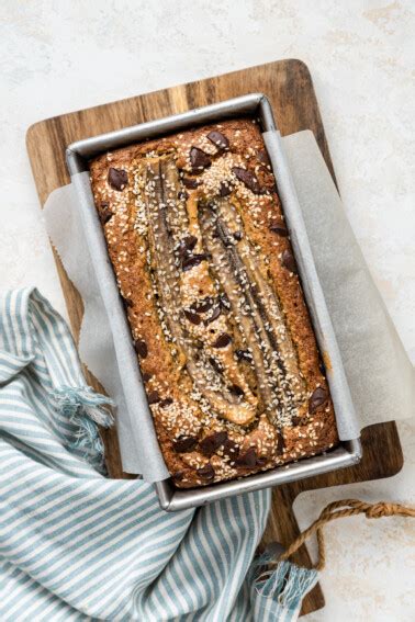 Tahini Banana Bread Gluten Free Eating Bird Food