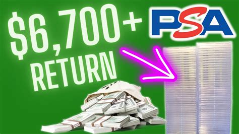 Over 6 700 In PROFITS From 67 Card PSA Submission INSANE Return