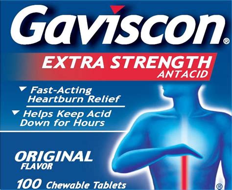 Gaviscon Extra Strength Glaxosmithkline Consumer Healthcare Lp