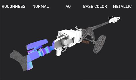 3D model Anti-tank rifle RES VR / AR / low-poly | CGTrader