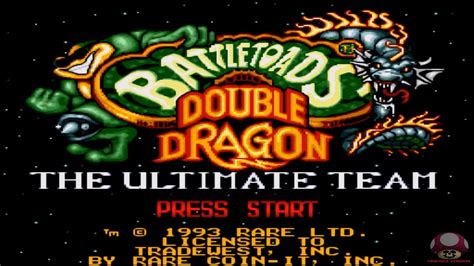 Battletoads Double Dragon The Ultimate Team Mega Drive Genesis