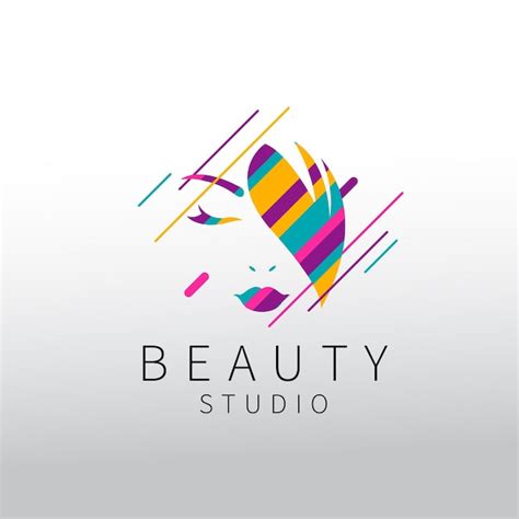 Premium Vector | Beauty studio logo